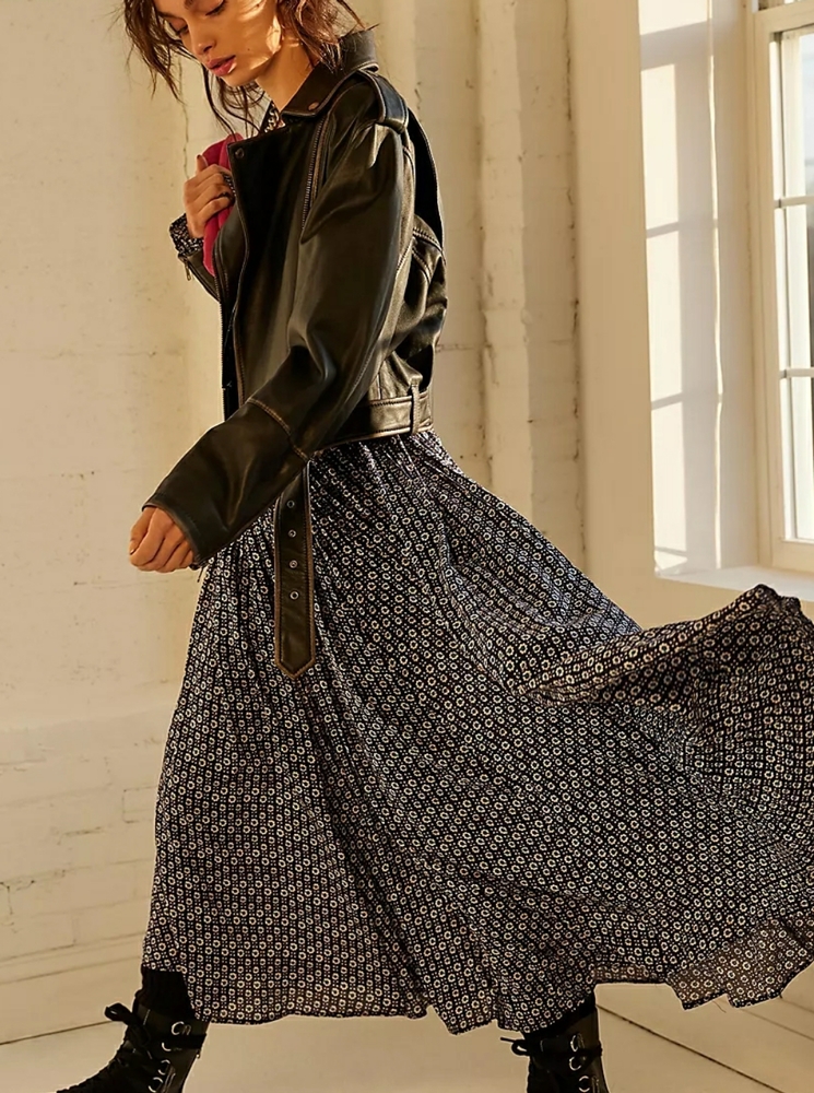 NEW- Free People Indigo Child Midi Dress